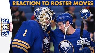 Marty and Duffer React to Sabres Roster Moves [upl. by Hernardo]