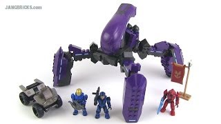 Mega Bloks Halo 2011 Versus Covenant Locust Attack set review [upl. by Coward766]