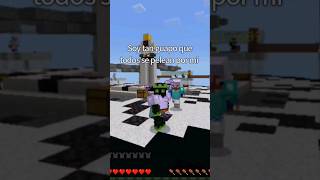 Desventajas de Ser GUAPO ðŸ˜Ž minecraft humor memes shorts edit pvp skywars [upl. by Ahsilek]