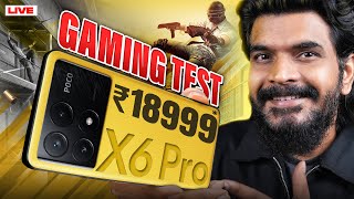 POCO X6 Pro 5G 90fps Gamepla With Live FPS meter  New 34 Update BGMI  Prasadtechintelugu [upl. by Eerised]