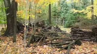 Around Tabor Benchmark Livingston County NY High Point Panoramic View [upl. by Arocahs]