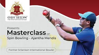 Art of Spin  Masterclass by Ajantha Mendis [upl. by Nimrahc]