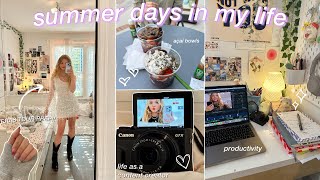 SUMMER DAYS IN MY LIFE my morning routine eras tour prep life as a content creator amp more [upl. by Yenreit]