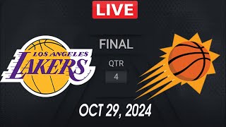 NBA LIVE Los Angeles Lakers vs Phoenix Suns  October 29 2024  NBA Season LIVE 2K25 [upl. by Sone]