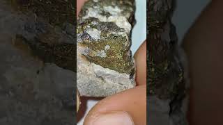 CHALCOPYRITE IN IGNEOUS ROCKS  PYRITE IN QUARTZ ROCKS shorts rock minerals gold [upl. by Luhem466]