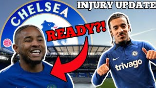 Latest Chelsea Injury Updates Nkunku Ready vs Liverpool [upl. by Shear]