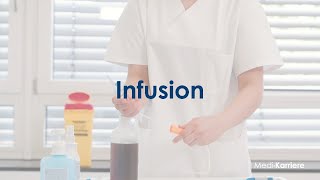 Infusion  Schritt für Schritt vorbereiten [upl. by Zoltai157]