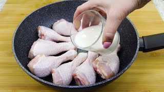 Siempre cocino pollo de esta manera receta rápida de pollo muslos de pollo crujientes [upl. by Oribelle]