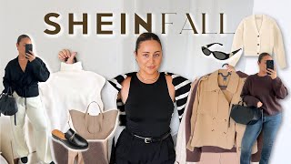 SHEIN FALL HAUL 2024  MustHave Wardrobe Basics Work amp Everyday Outfits amp How to Dress Expensive [upl. by Agnot]