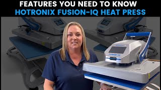 Features You Need To Know  Hotronix FusionIQ Heat Press [upl. by Irrac]