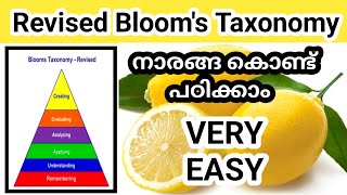 Revised Blooms Taxonomy in Malayalam  Blooms Taxonomy Revised  TheSportsBlogger [upl. by Nyledaj]