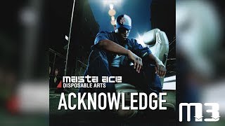 Masta Ace DA  Acknowledge Disposable Arts [upl. by Norword]