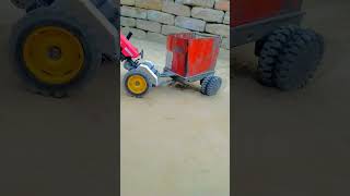 Swaraj 855 ⚠️with trolley loaded with irons💥full power test in sand 😱swarajmodified trendingshorts [upl. by Gratia227]