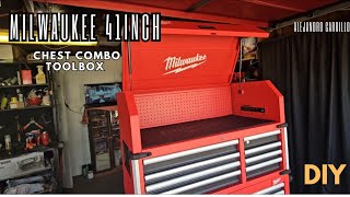 Unboxing amp Assembling the Milwaukee Tool Chest Combo Toolbox amp Full Setup [upl. by Yreme765]