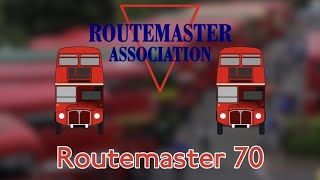 Routemaster 70  Chiswick Business Park [upl. by Lelia912]