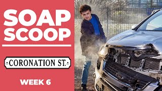 Coronation Street Spoilers Simon’s car crash drama [upl. by Irahk]