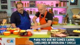 Canelones de berenjena y choclo Parte 1 [upl. by Jegar]