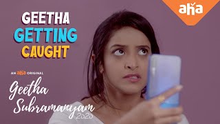 Geetha getting caught  Geetha Subramanyam 2  All episodes streaming now  ahavideoIN [upl. by Lyn]