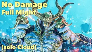 Odin No Damage Full Might Solo Cloud FF7 Rebirth [upl. by Deehahs]