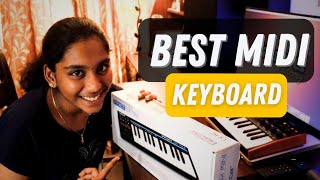 Best Midi keyboard for beginners  Nektar IMPACT MINI MIDI Keyboard Unboxing by TanishaGnanavel [upl. by Rimisac]