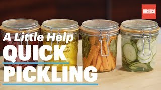 How to Make Quick Pickled Vegetables the Right Way  A Little Help Quick Pickling [upl. by Tristan462]