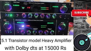 51 Transistor model amplifier with Dolby dts contact 9715252994 [upl. by Haidabo]