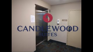 Otis Series 5 Hydraulic Elevator  Candlewood Suites Reading PA [upl. by Elleyoj767]