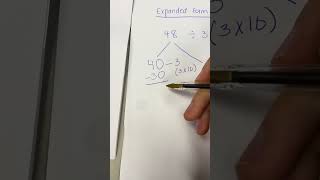 Part 1 3rd grade Division using Expanded Form [upl. by Lamb]