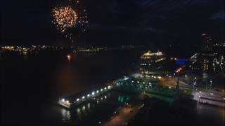 Liverpool  Fireworks on the River Mersey [upl. by Rosette]