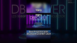 TOP 5 Best Projector with Bluetooth and WiFi 2024 [upl. by Neeleuqcaj]