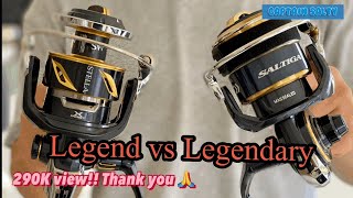 2020 Daiwa Saltiga VS 2020 Shimano Stella 14000XH amp 14000XG MODEL [upl. by Salvay]