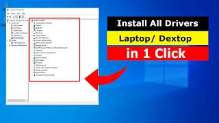 How to Install All Drivers in One Click  PCLaptop DriverPack Solution  Fix All Drivers Issue [upl. by Ahcsat962]