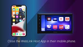 How to use WebLink® Cast with Pioneer car receiver [upl. by Analim929]