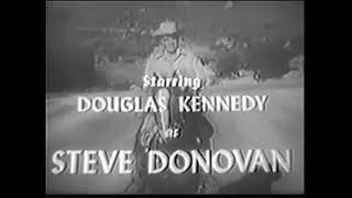 STEVE DONOVAN WESTERN MARSHALL 1955 Douglas Kennedy famous gun twirling opening [upl. by Jerri]