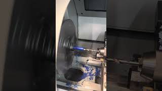 Machining some Acetal Bushes on an XYZ SLX 425 2m [upl. by Paolo240]