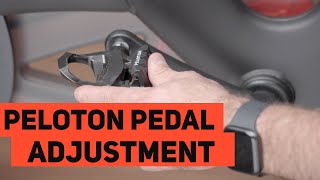 Cleat Tension Adjustment  Peloton pedals [upl. by Llenart]