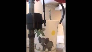 How to repair replace toilet fill valve and flapper [upl. by Kym243]