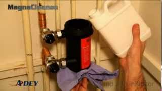 Magnacleanse by adey power flush system [upl. by Beckman]