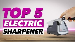 Top 5 Best Electric Knife Sharpeners In 2022 [upl. by Renner908]