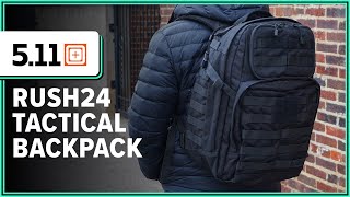 511 Tactical RUSH24 Backpack 37L Review 2 Weeks of Use [upl. by Neelrihs832]