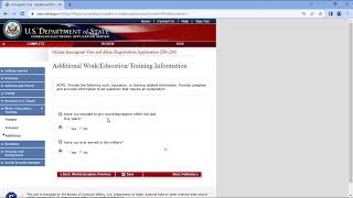 How to Fill Out Form DS 260 USA IV Application STEP BY STEP [upl. by Fawne]