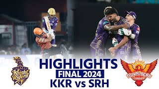 KKR vs SRH IPL 2024 Final Highlights Kolkata Knight Riders vs Sunrisers Hyderabad Match Highlights [upl. by Niwre641]