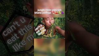 junglee fruit eating in jungle Indianbalak🍇🥑🍒🍄🥵 [upl. by Oisor]