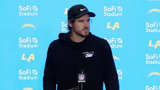 Justin Herbert Postgame Press Conference vs Bengals  LA Chargers [upl. by Imelda]