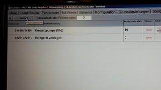 Standheizung Zuheizer entriegeln Fehlercode löschen bei VW AUDI VAG mit ScanDoc [upl. by Leeanne]