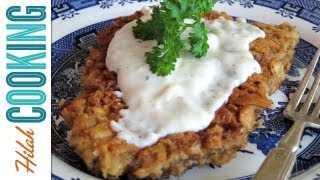 How To Make Chicken Fried Steak  The BEST Chicken Fried Steak Recipe  Hilah Cooking [upl. by Siubhan76]