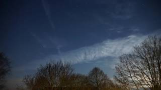 Geminiden 2016  bedeckter Himmel und Vollmond behindern die Sicht [upl. by Hazmah]