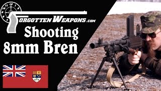 Shooting the Inglis 8mm Bren Gun [upl. by Arther]