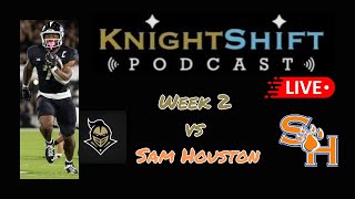 The KnightShift Podcast LIVE From The Bounce House  UCF Dominates Sam Houston [upl. by Faxon835]