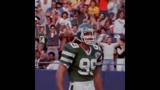 1984916 cincinnatibengals  newyorkjets Mark Gastineau sacks Ken Anderson [upl. by Nitnerb39]